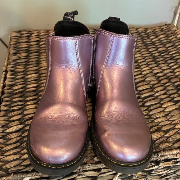Dr. Martens Air wair kids size 3 purple boot - Picture 1 of 5